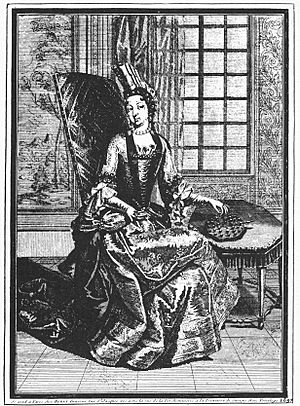 Peg Solitaire 1687 on Portrait of Princess Soubise by Claude-Auguste Berey