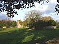 Penmark Castle, seen from the churchyard - geograph.org.uk - 1028446