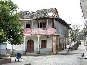 Main square in Irupana
