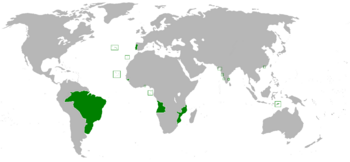 The Second Portuguese Empire in 1800