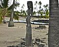 Puʻuhonua o Hōnaunau NHS - carved figure