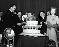 Red Skelton and John Garfield at FDR Birthday Ball 1944