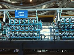 Reverse osmosis system at Bedok NEWater Factory