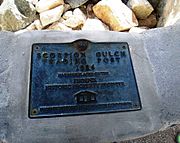 Scorpion Gulch historic plaque (South Mountain Park, Phoenix, AZ)