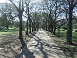 Sendero en plaza de El Colorado, Formosa