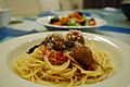 Spicy Meatballs and Spaghetti