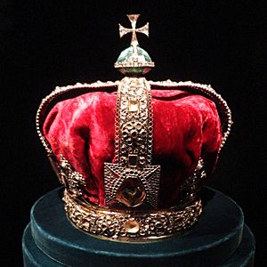 State Crown of George I frame (crop)