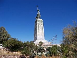 Statue mytilene