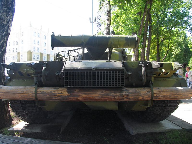T-80 Museum of technique Rear