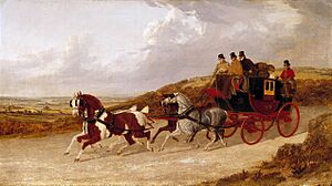 The Edinburgh and London Royal Mail by John Frederick Herring, Sr