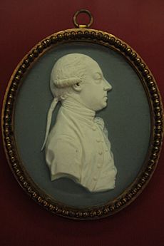 Thomas Pennant, miniature by Josiah Wedgewood