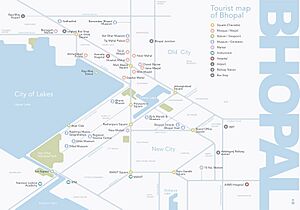 Tourist Map of Bhopal