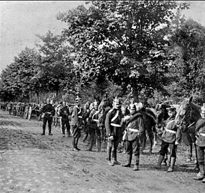 Troupes allemandes à Torcy en septembre 1870