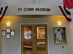 Ty Cobb Museum Entrance- Royston, Georgia, USA