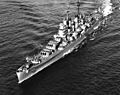USS Toledo (CA-133) underway off Korea on 6 September 1951 (NH 96901)