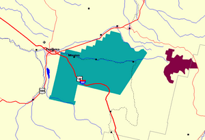 Umatilla Indian Reservation map
