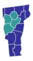 Vermont Republican Presidential Caucuses Election Results by County, 2016