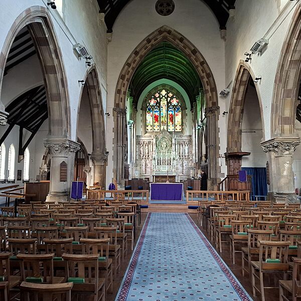 View of the nave