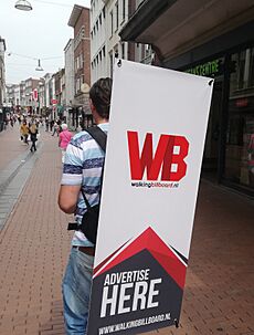 Walking Billboard NL