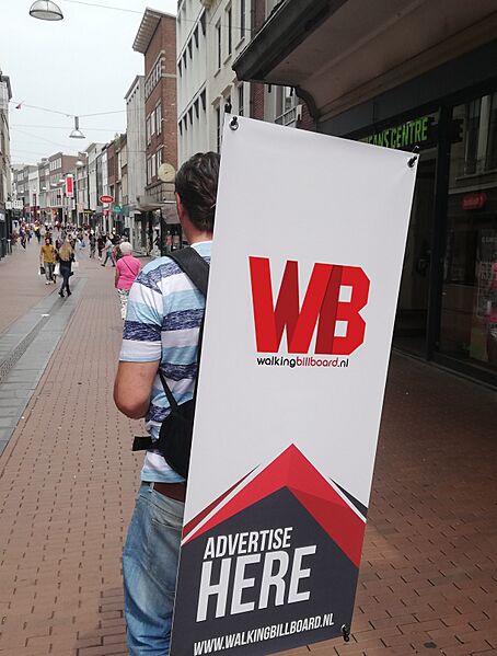 Walking Billboard NL