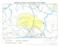Watershed of Swan Creek (Mispillion River tributary)