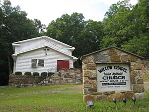 Willow Chapel United Methodist Church Capon Springs WV 2009 07 19 03