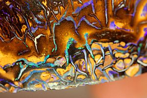 Yowah Nut Opal Colors