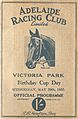 1935 ARC Birthday Cup Racebook P1