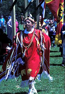 2000 Eel Ground Pow-wow Dancer