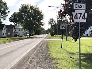 PA 474 (Jamestown Street) in Wattsburg