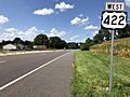 2022-08-24 12 57 01 View west along U.S. Route 422 (Conrad Weiser Parkway) just west of East High Street in Womelsdorf, Berks County, Pennsylvania