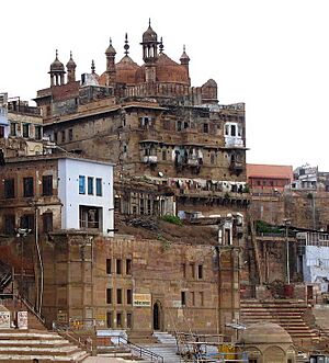 Alamgir Mosque by the Ganges ghats, Varanasi