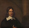 Angebliche zelfportret van de schilder Pieter de Hooch, Rijksmuseum SK-A-181