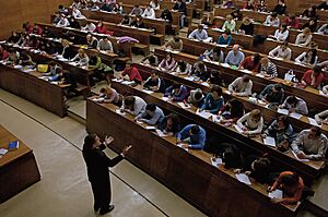 Aula de la Universidad Complutense de Madrid