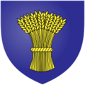 Azure, a garb Or