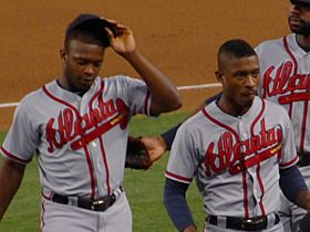B. J. and Justin Upton on June 6, 2013