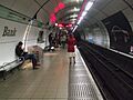 Bank station DLR platform 9 look west