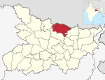 Bihar district location map Madhubani.svg