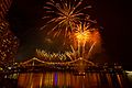 Brisbane Riverfire 2012 Festival fireworks on Story Bridge (IMG7325)