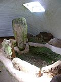 Bronze Age burial cist, Cairnpapple, West Lothian