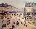 Camille Pissarro - Avenue de l'Opera - Musée des Beaux-Arts Reims