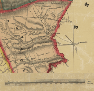 Christiana-Riot-Map-1851