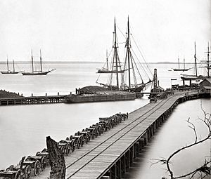 City Point, Virginia during the Civil War