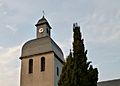 Clocher de l'église d'Argelos (Pyrénées-Atlantiques)