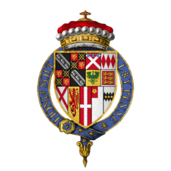 Coat of arms of Sir Anthony Browne, 1st Viscount Montagu, KG