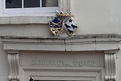 Coats of arms at Cardinal's Wharf, Bankside, Southwark - panoramio