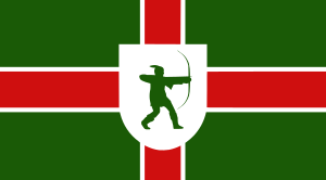 County Flag of Nottinghamshire