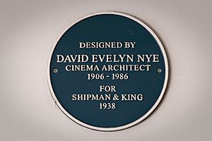 David Evelyn Nye plaque, Berkhamsted Rex