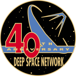 Deep space network 40th logo.svg