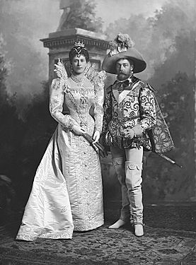 Duke and Duchess of York, Devonshire House Ball 1897